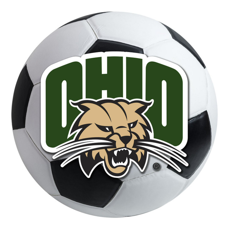 27" Ohio University Soccer Ball Round Mat