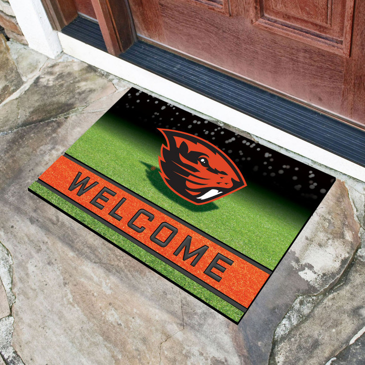 18" x 30" Oregon State University Crumb Rubber Door Mat