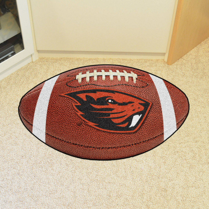 20.5" x 32.5" Oregon State University Football Shape Mat