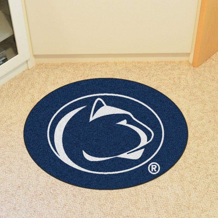 Penn State Mascot Mat - "Nittany Lion" Logo