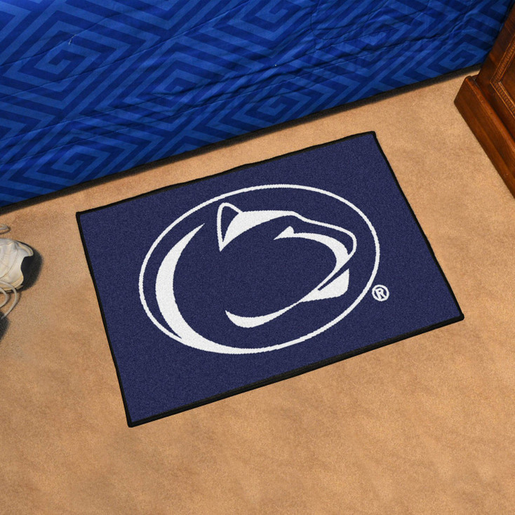 19" x 30" Penn State Blue Rectangle Starter Mat