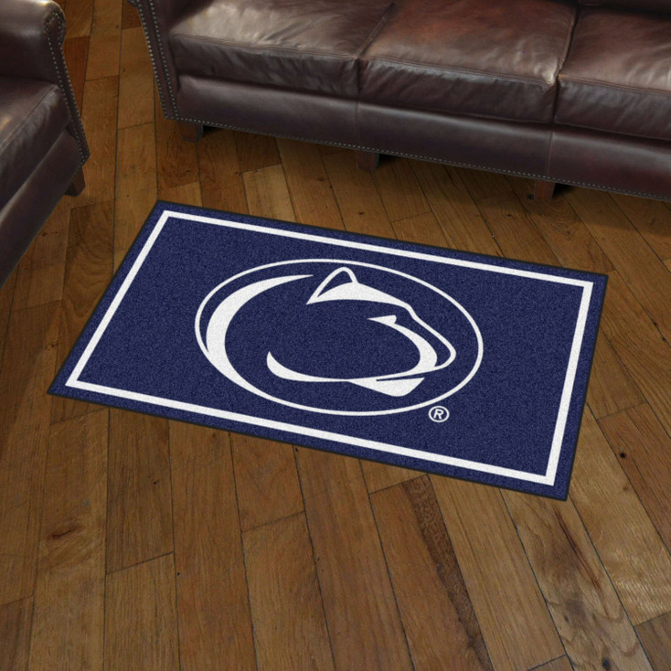 3' x 5' Penn State Blue Rectangle Rug