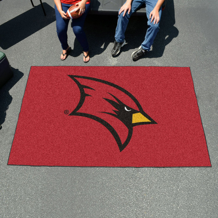 59.5" x 94.5" Saginaw Valley State University Red Rectangle Ulti Mat