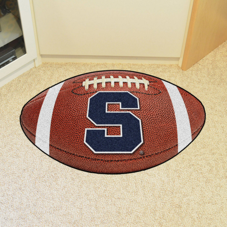20.5" x 32.5" Syracuse University Football Shape Mat
