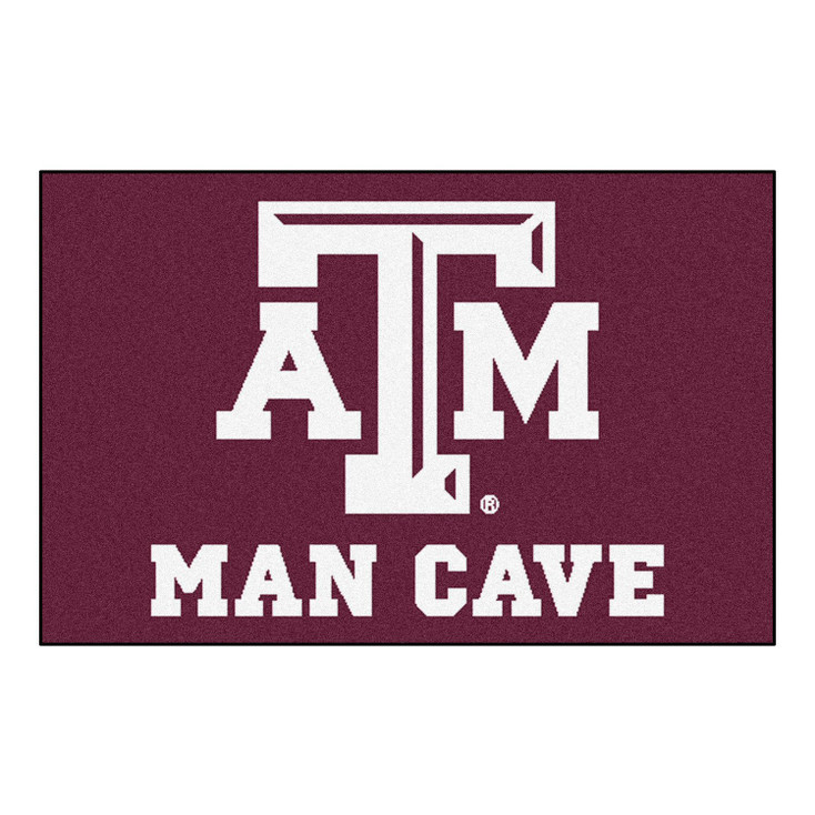 19" x 30" Texas A&M University Man Cave Starter Maroon Rectangle Mat
