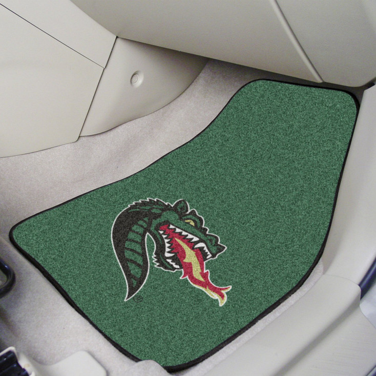 University of Alabama at Birmingham Green Carpet Car Mat, Set of 2