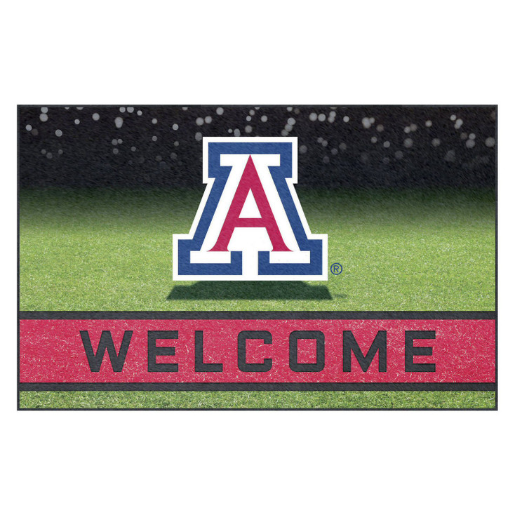 18" x 30" University of Arizona Crumb Rubber Door Mat