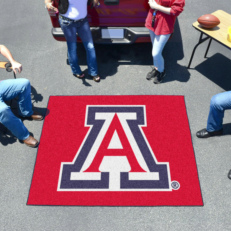 59.5" x 71" University of Arizona Red Tailgater Mat