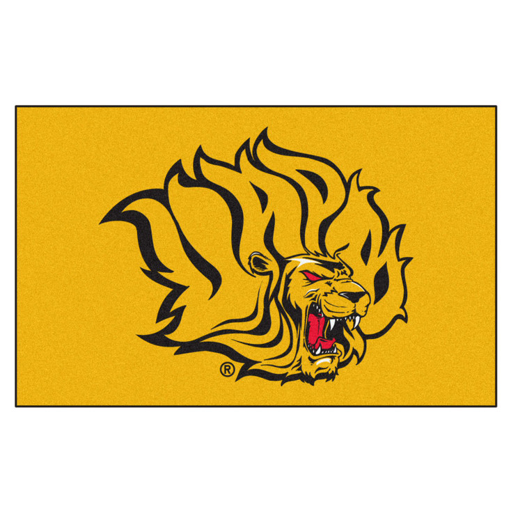 59.5" x 94.5" University of Arkansas at Pine Bluff Yellow Rectangle Ulti Mat