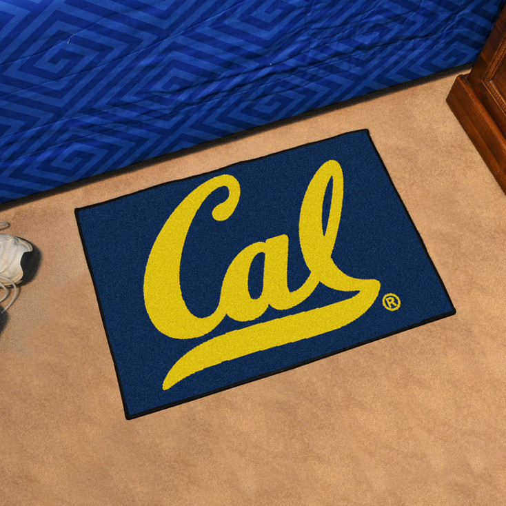 19" x 30" University of California - Berkeley Blue Rectangle Starter Mat