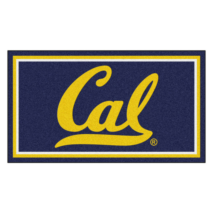 3' x 5' University of California - Berkeley Blue Rectangle Rug