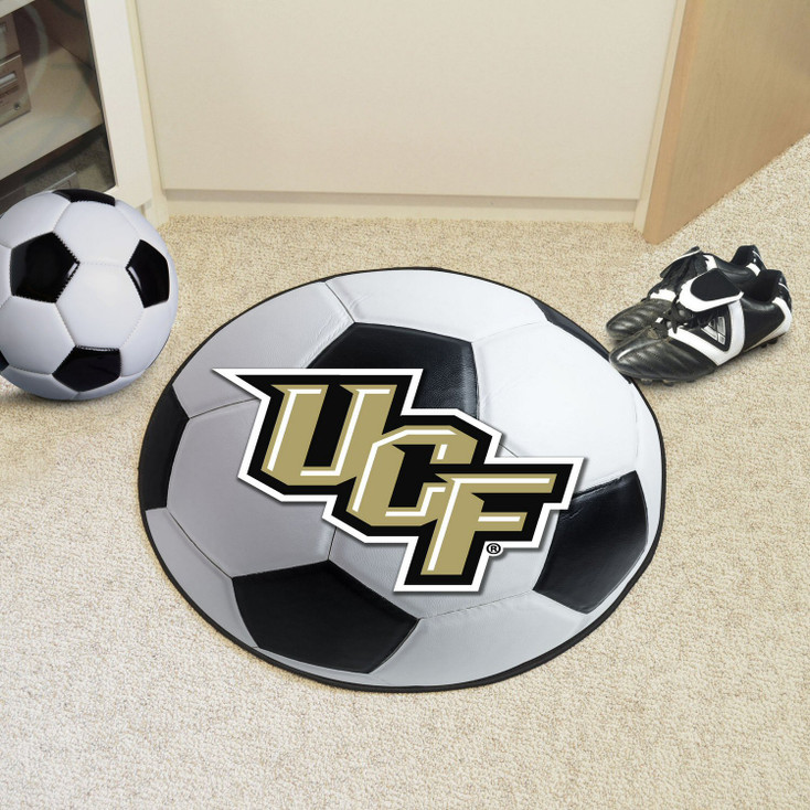 27" University of Central Florida Soccer Ball Round Mat