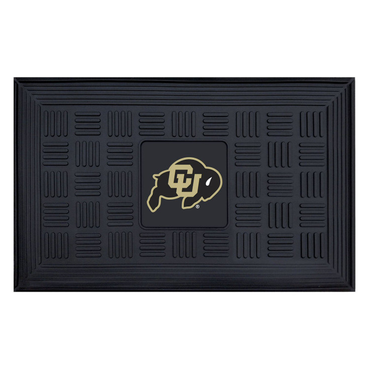 19.5" x 31.25" University of Colorado Medallion Rectangle Door Mat