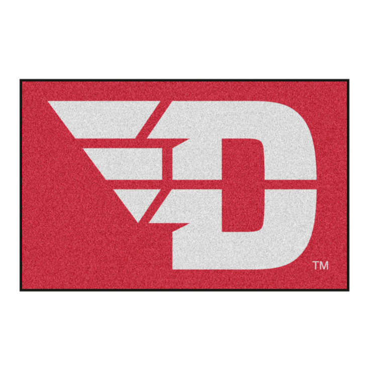 19" x 30" University of Dayton Red Rectangle Starter Mat