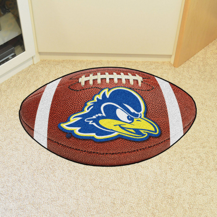 20.5" x 32.5" University of Delaware Football Shape Mat