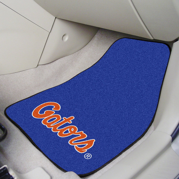 University of Florida Carpet Car Mat, Set of 2