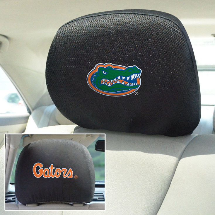 University of Florida Car Headrest Cover, Set of 2