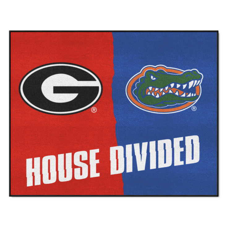 33.75" x 42.5" Georgia / Florida House Divided Rectangle Mat