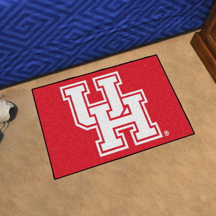 19" x 30" University of Houston Red Rectangle Starter Mat