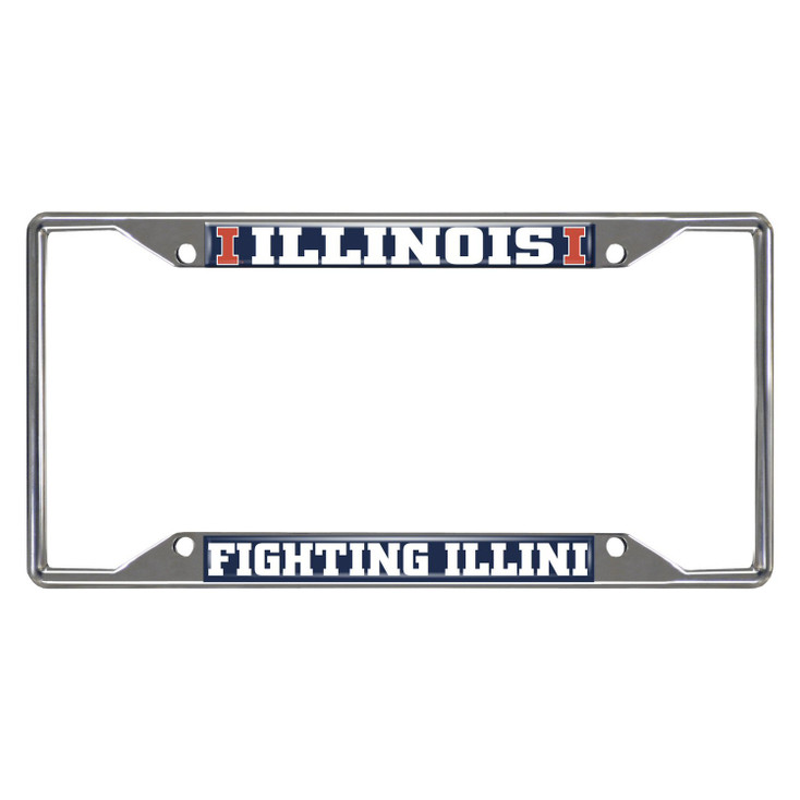 University of Illinois License Plate Frame