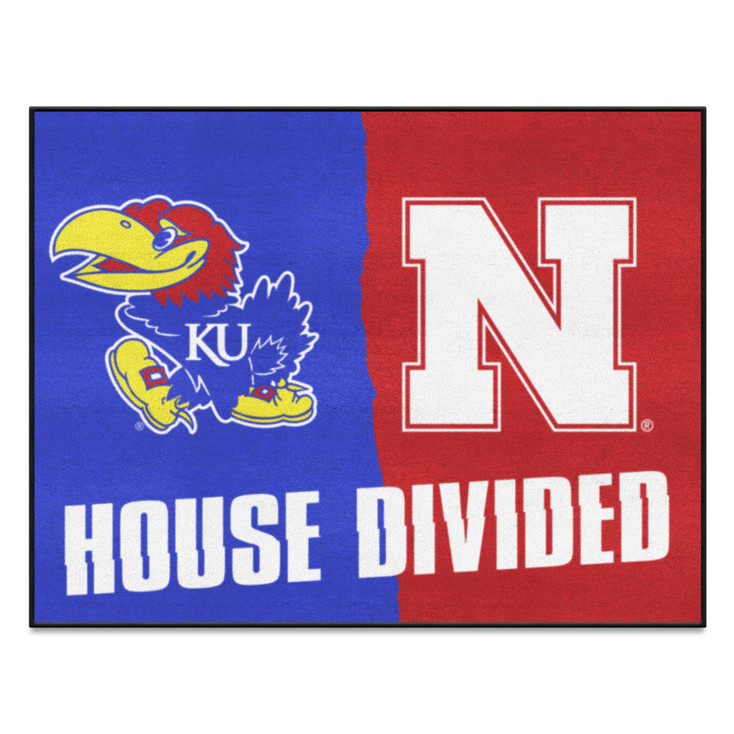 33.75" x 42.5" Kansas / Nebraska House Divided Rectangle Mat