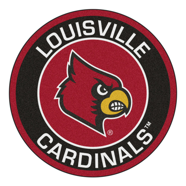 27" University of Louisville Roundel Round Mat