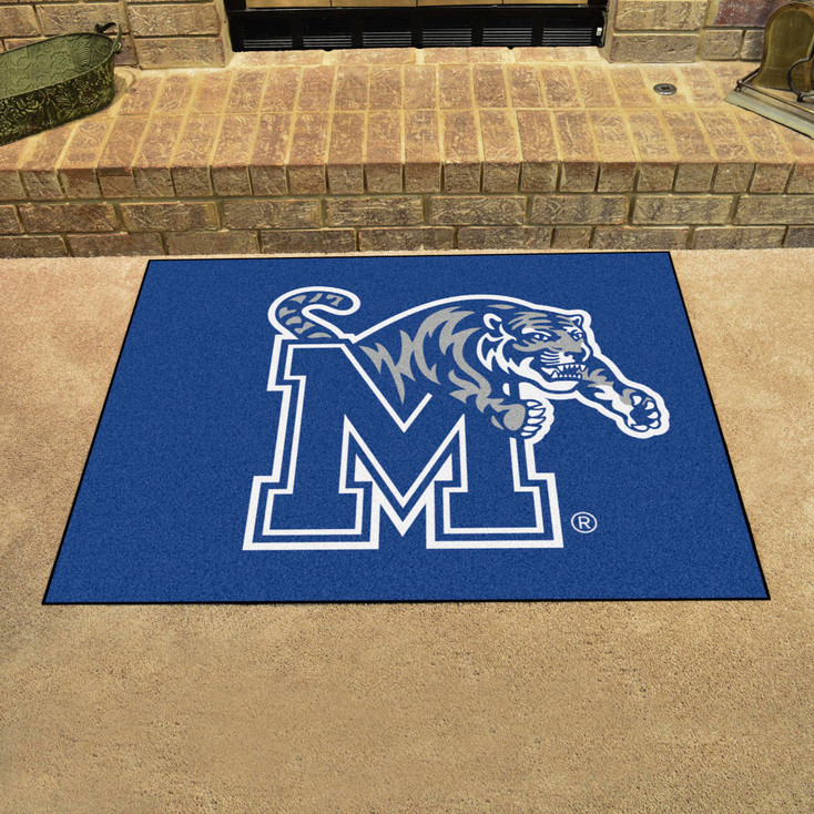 33.75" x 42.5" University of Memphis All Star Gray Rectangle Mat