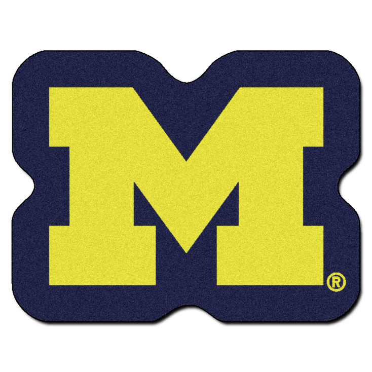 University of Michigan Mascot Mat - "Block M" Logo