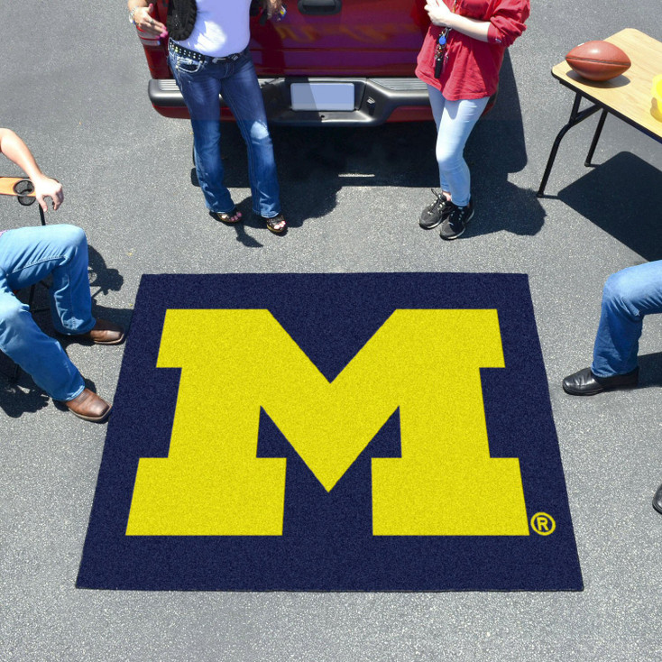 59.5" x 71" University of Michigan Blue Tailgater Mat