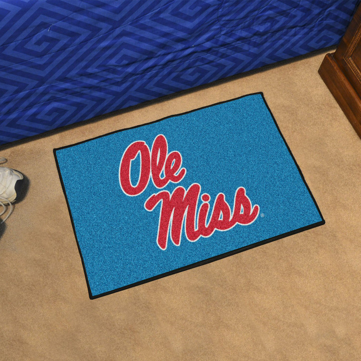 19" x 30" University of Mississippi (Ole Miss) Rectangle Starter Mat