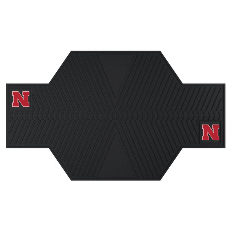 82.5" x 42" University of Nebraska Motorcycle Mat