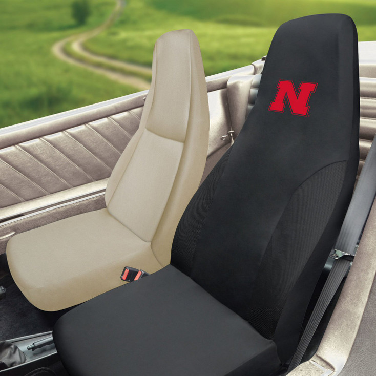 University of Nebraska Car Seat Cover - "Block N" Logo