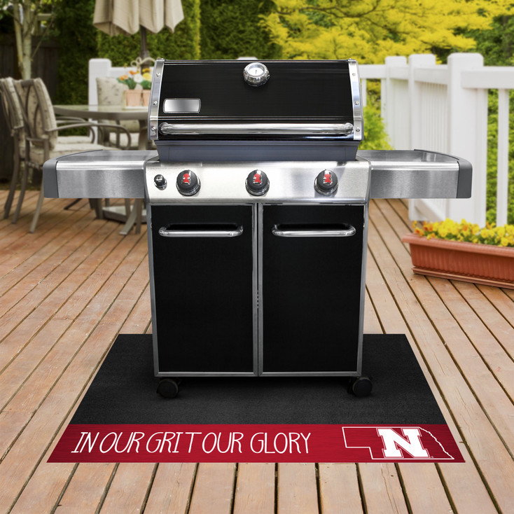 University of Nebraska Southern Style Grill Mat