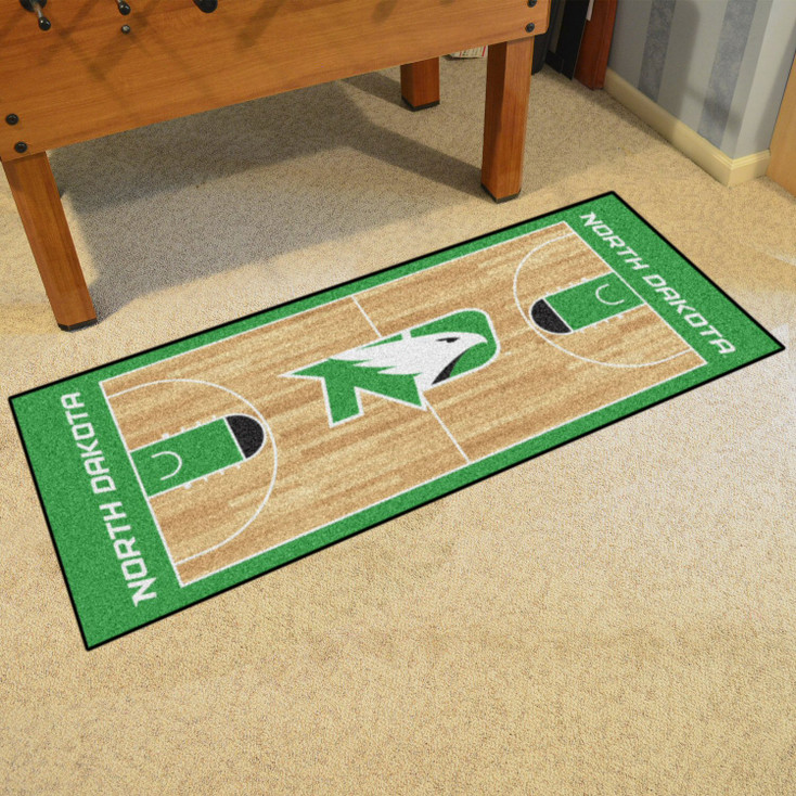 30" x 72" University of North Dakota NCAA Basketball Rectangle Runner Mat