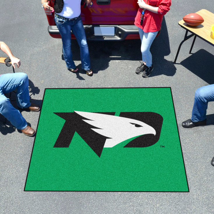 59.5" x 71" University of North Dakota Green Tailgater Mat