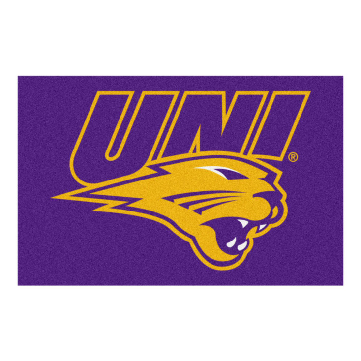 19" x 30" University of Northern Iowa Purple Rectangle Starter Mat