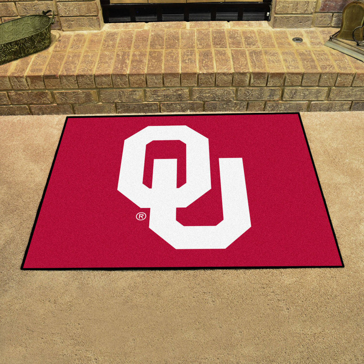 33.75" x 42.5" University of Oklahoma All Star Red Rectangle Mat