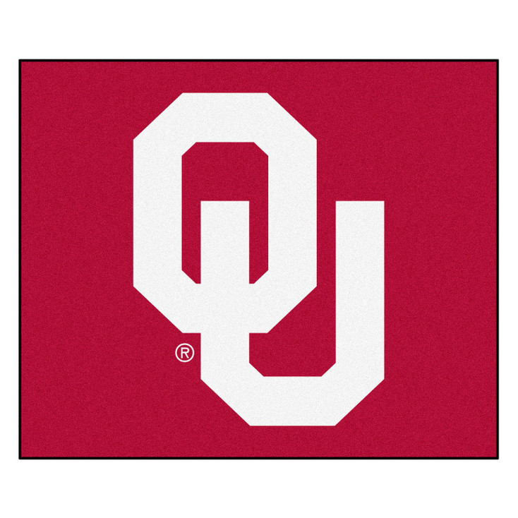 59.5" x 71" University of Oklahoma Red Tailgater Mat