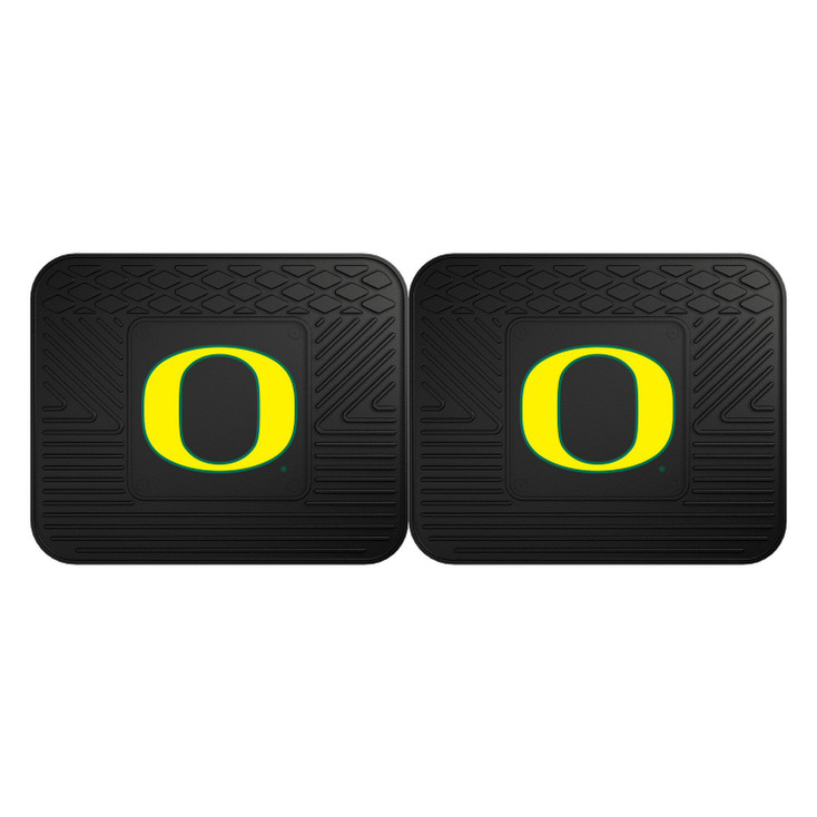 University of Oregon Heavy Duty Vinyl Car Utility Mats, Set of 2