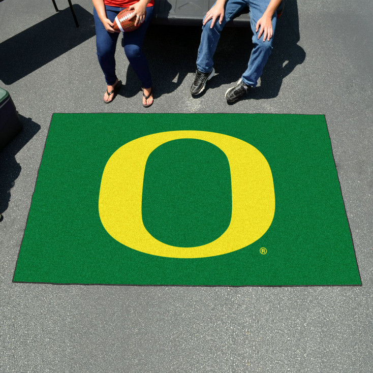 59.5" x 94.5" University of Oregon Green Rectangle Ulti Mat