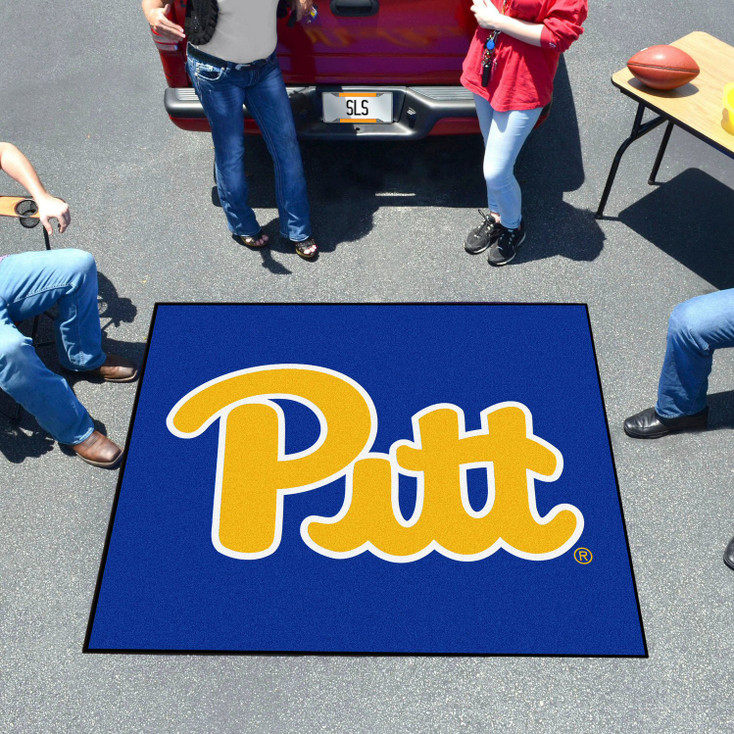 59.5" x 71" University of Pittsburgh Navy Blue Tailgater Mat