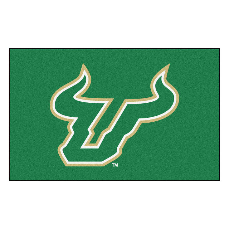 59.5" x 94.5" University of South Florida Green Rectangle Ulti Mat