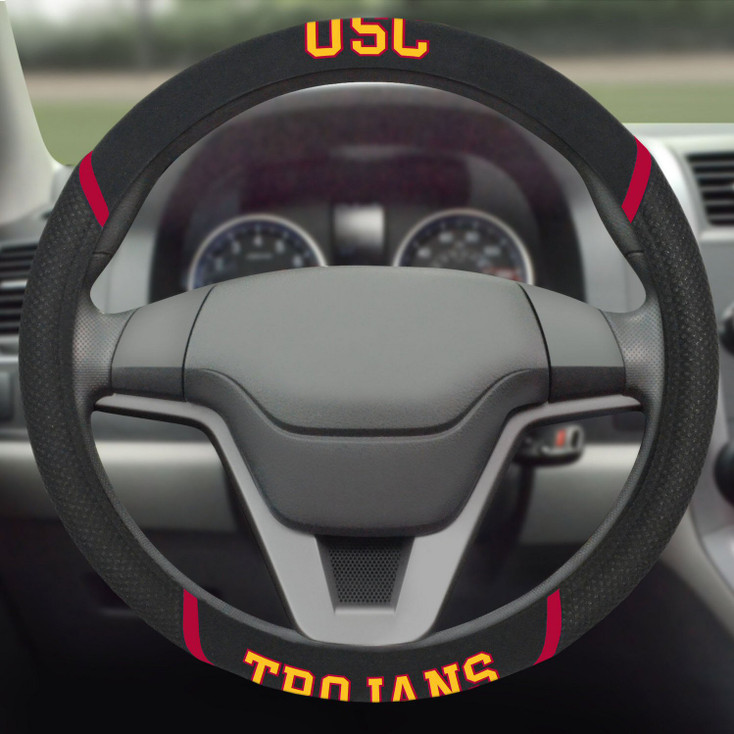 University of Southern California Steering Wheel Cover