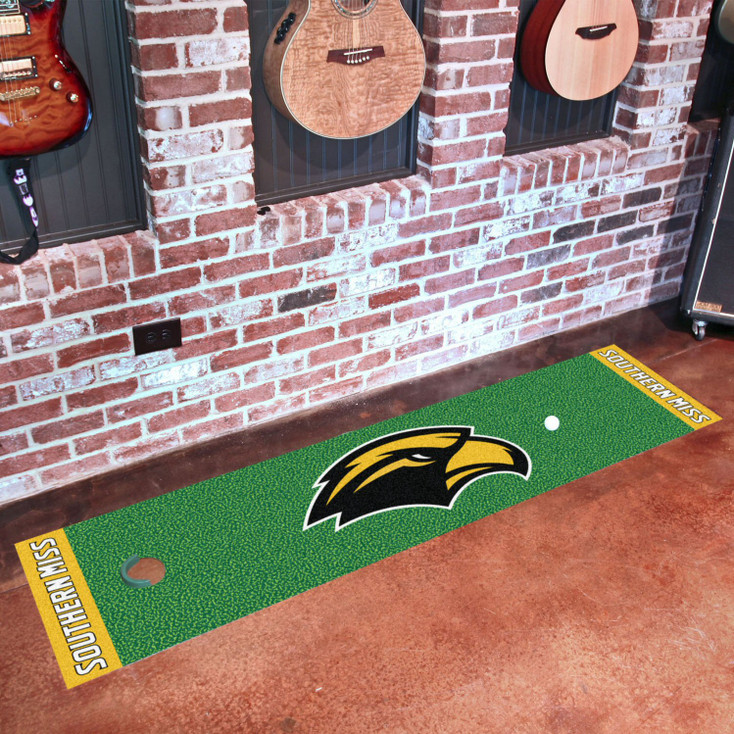 18" x 72" University of Southern Mississippi Putting Green Runner Mat
