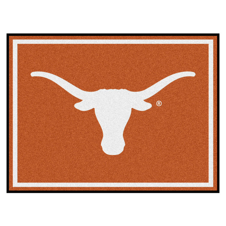 8' x 10' University of Texas Orange Rectangle Rug