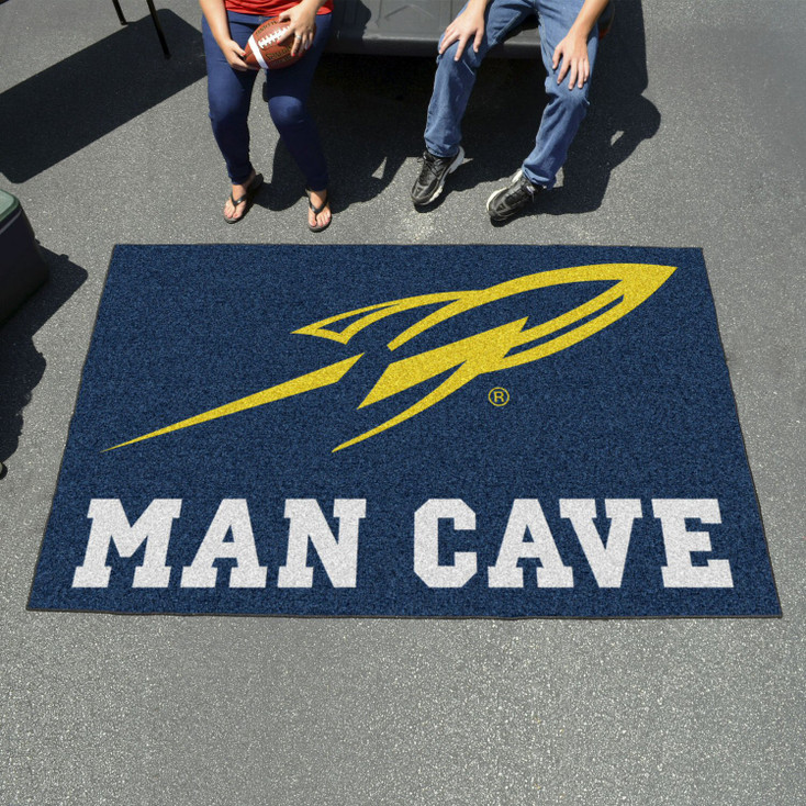 59.5" x 94.5" University of Toledo Man Cave Navy Blue Rectangle Ulti Mat