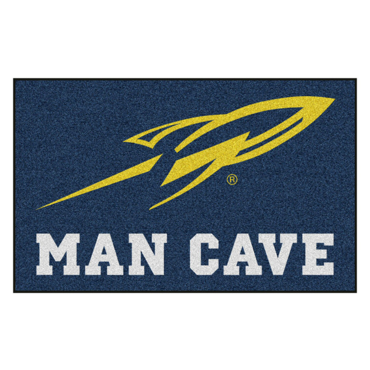 59.5" x 94.5" University of Toledo Man Cave Navy Blue Rectangle Ulti Mat