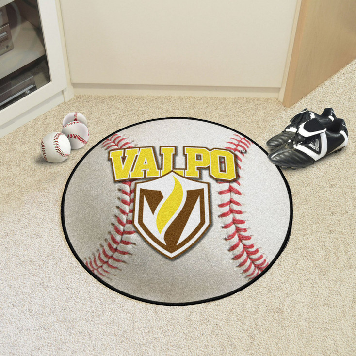 27" Valparaiso University Baseball Style Round Mat