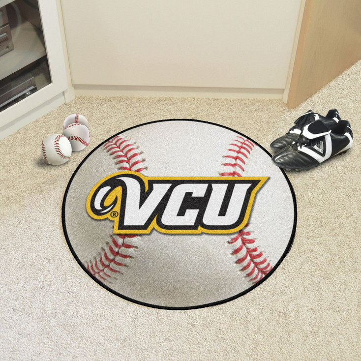 27" Virginia Commonwealth University Baseball Style Round Mat