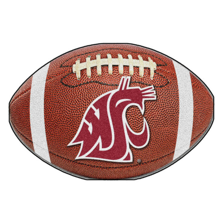 20.5" x 32.5" Washington State University Football Shape Mat